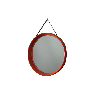 Modern Orange Round Mirror, modern furniture indonesia