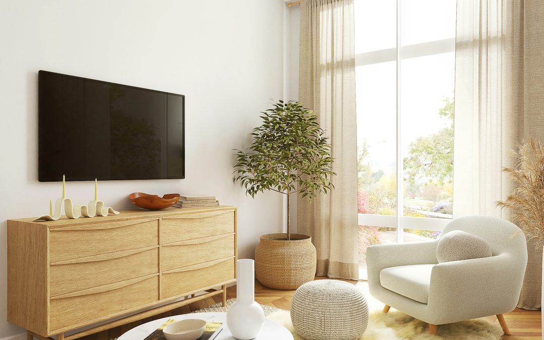 Neat & Stylish Living Room
