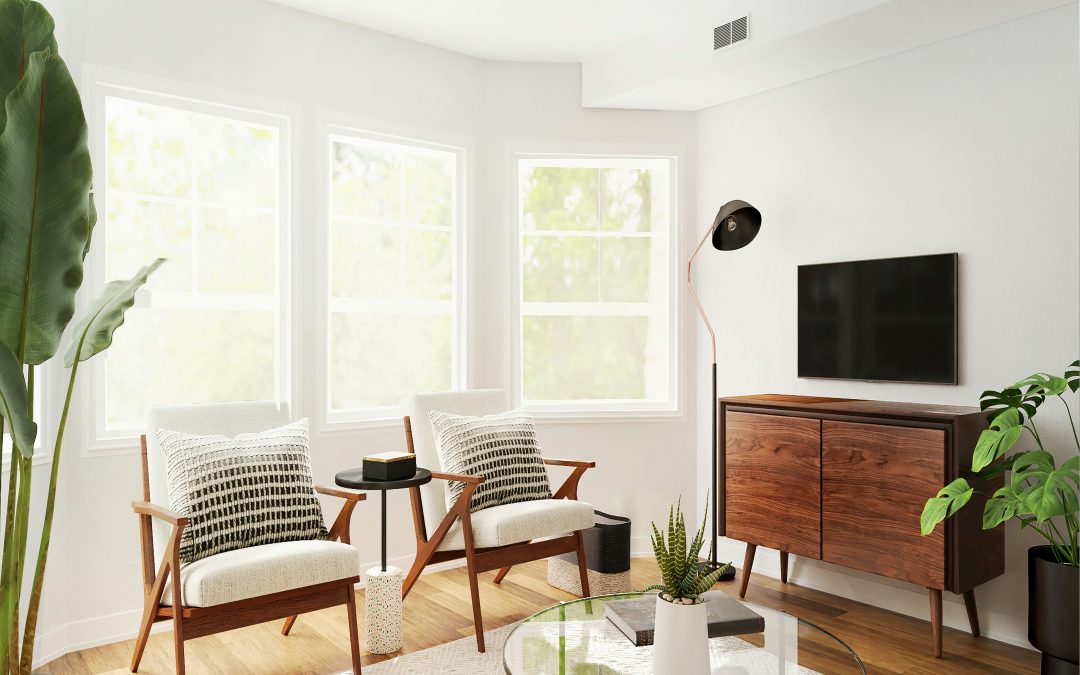 Ruang Tamu Rapi dan Stylish