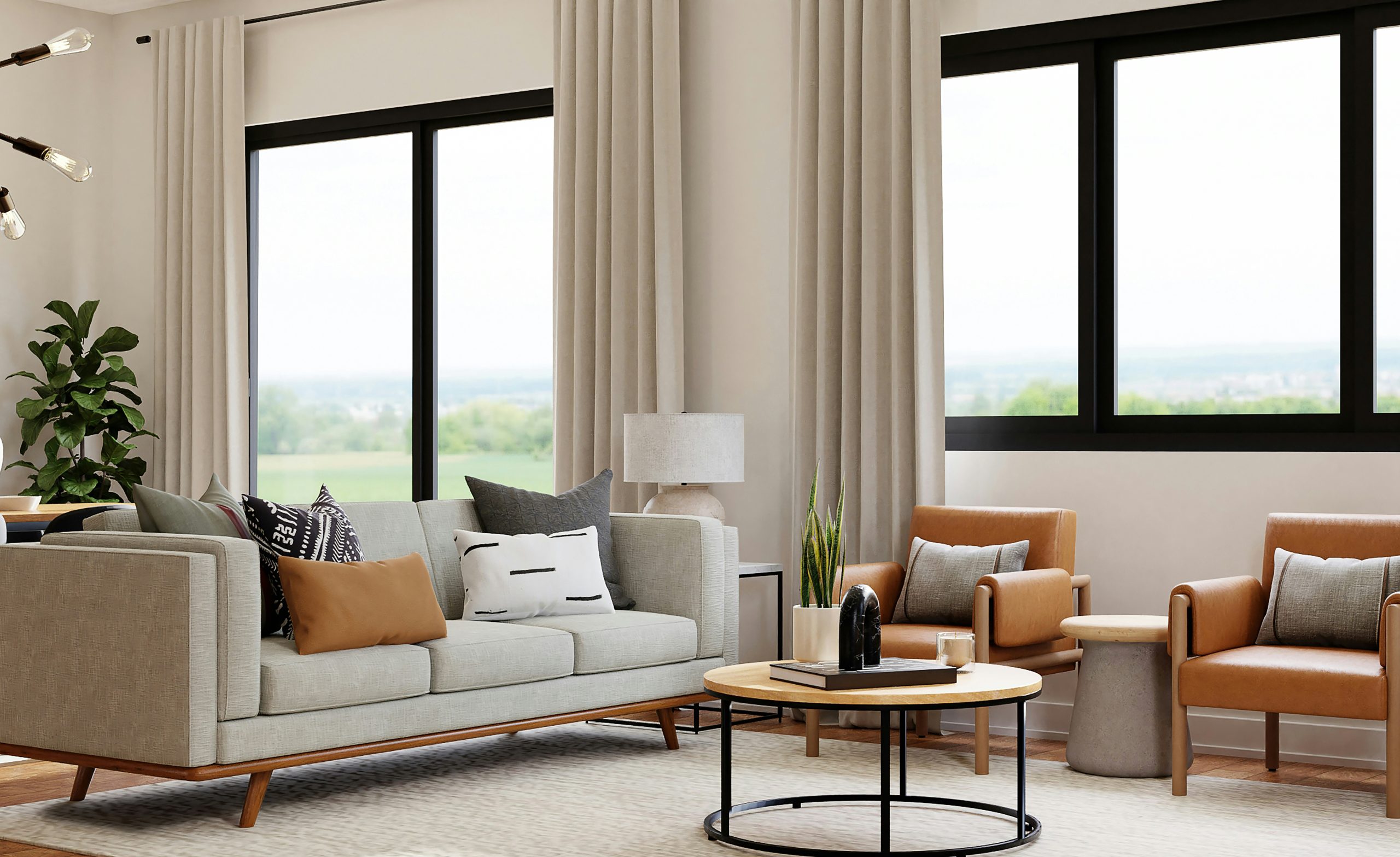 Modern Living Room Styles - Wooden Works Jepara